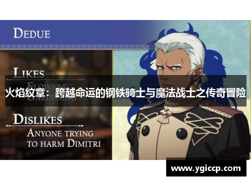 火焰纹章:跨越命运的钢铁骑士与魔法战士之传奇冒险 火焰纹章:跨越命运的钢铁骑士与魔法战士之传奇冒险